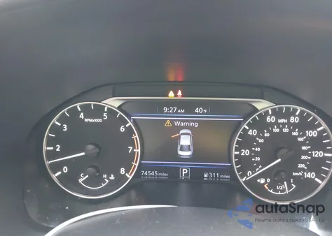 2021 Nissan Altima Sr Fwd из США, поврежденный, VIN 1N4BL4CV0MN411346